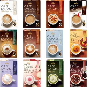 AGF Mixy Café Ratory Stick 12 Sorten in Japan – tokyo sakura Mall gemacht