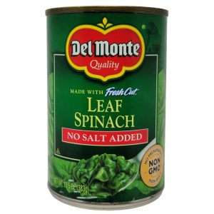 Del Monte No Salz zugesetzter Blattspinat - 13,5 Unzen