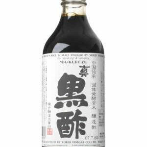 Yokoi, schwarzer Essig, Makurozu, Kurozu, Hergestellt aus braunem Reis, 500ml