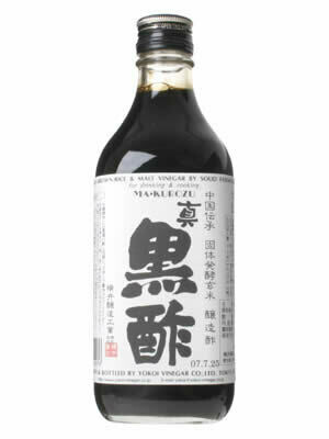 Yokoi, schwarzer Essig, Makurozu, Kurozu, Hergestellt aus braunem Reis, 500ml