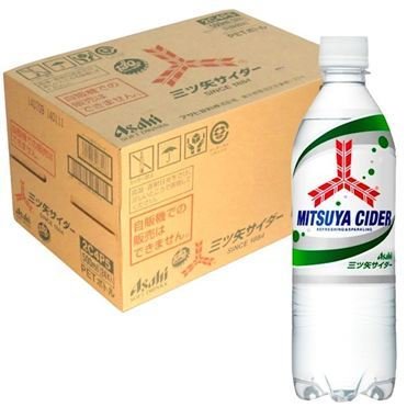 Asahi “Mitsuya Cider” 500ml Plastikflasche x 24 Flaschen