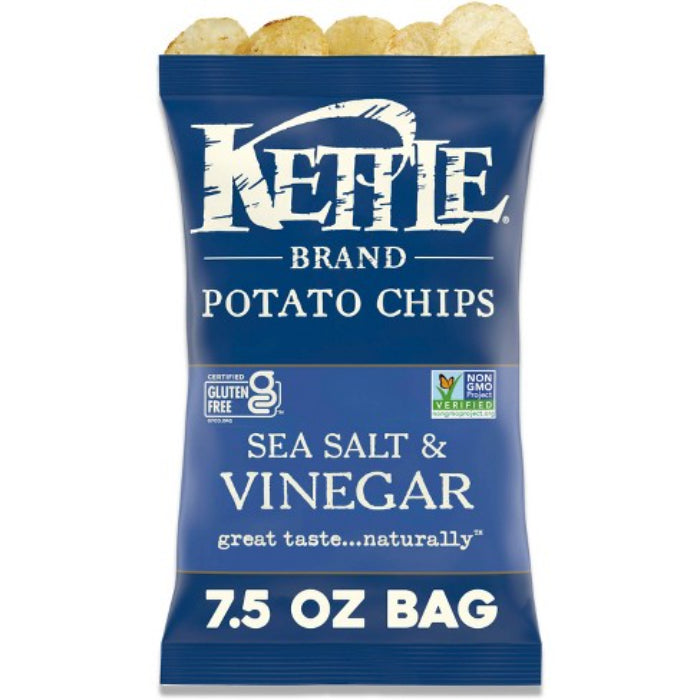 Wasserkocher Lebensmittel – Chip Kartoffel Meersalz Vng 7.5 Oz – (Packung mit 12)