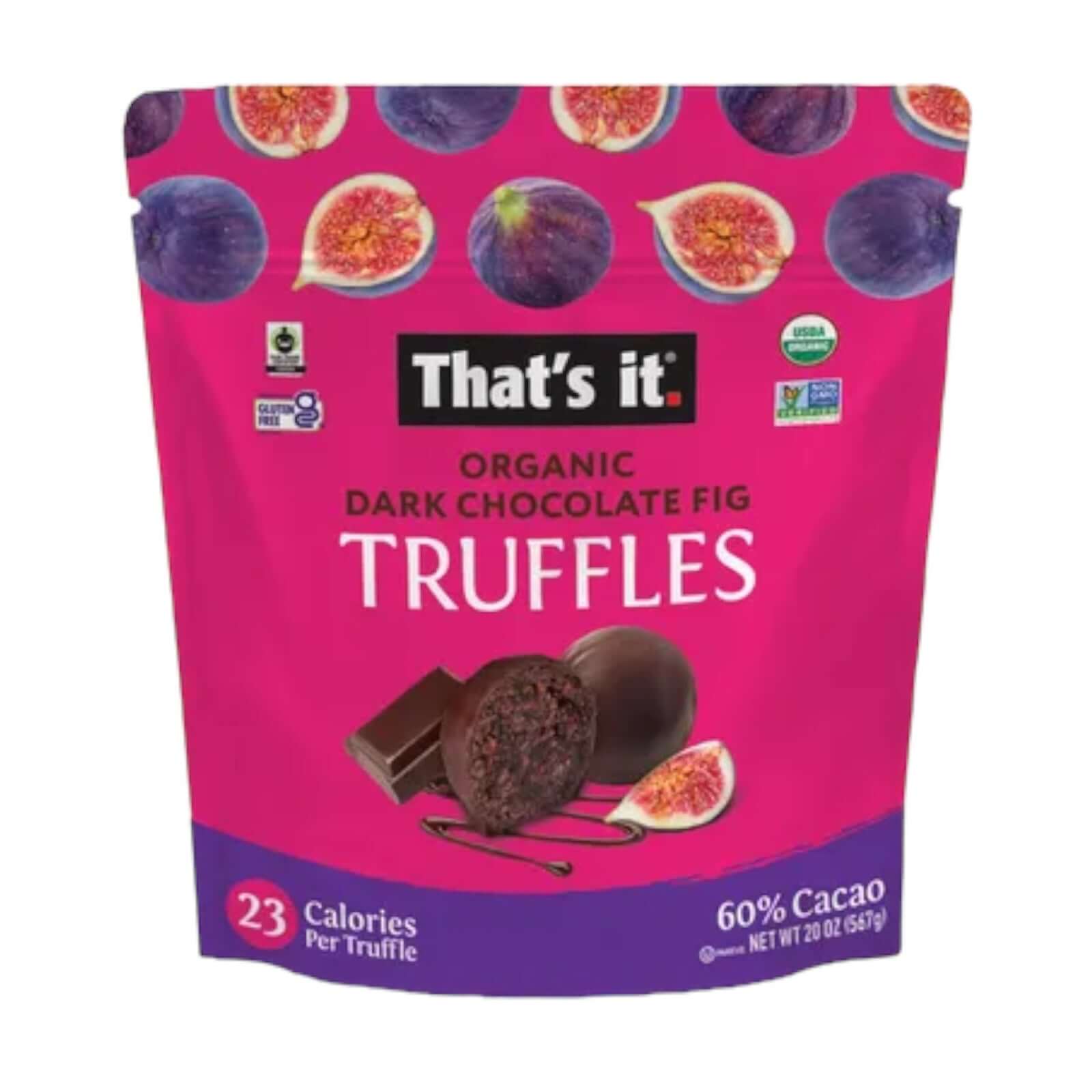 Bio Schokoladen Feigen Trüffel 20 oz – That's it
