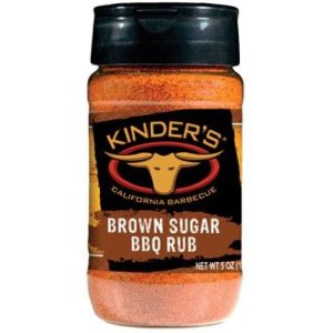 Kinder’s – Rub Brauner Zucker bbq, 5 Unzen Packung mit 6