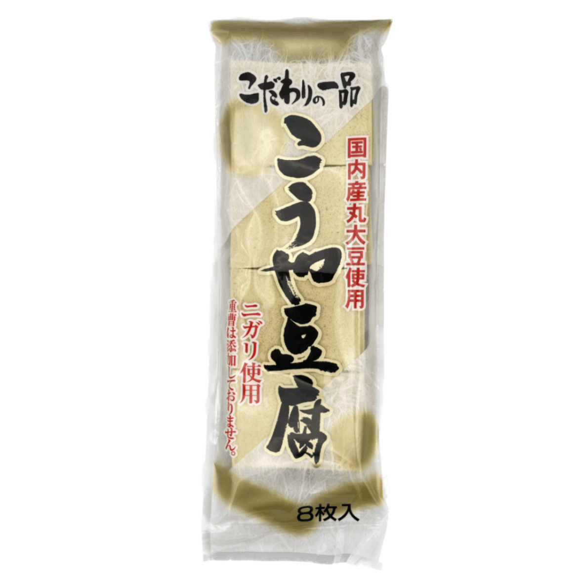 Koya Dofu Nahrhafte japanische gefriergetrocknete Tofu 65g