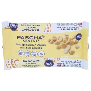 Pascha Bio-Reismilch Schokolade weiße Schokolade Backchips, 7 o