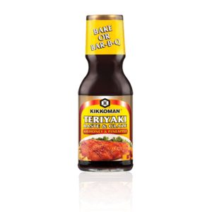 Kikkoman Teriyaki Baste & Glaze with Honig und Ananas