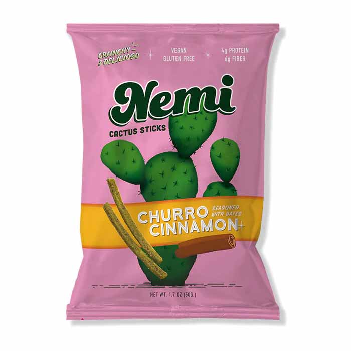 Nemi Snacks – Kaktus-Sticks, 1,7 Unzen – mehrere Aromen