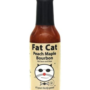 Fat Cat Pfirsich Ahorn Bourbon scharfe Sauce und Glasur