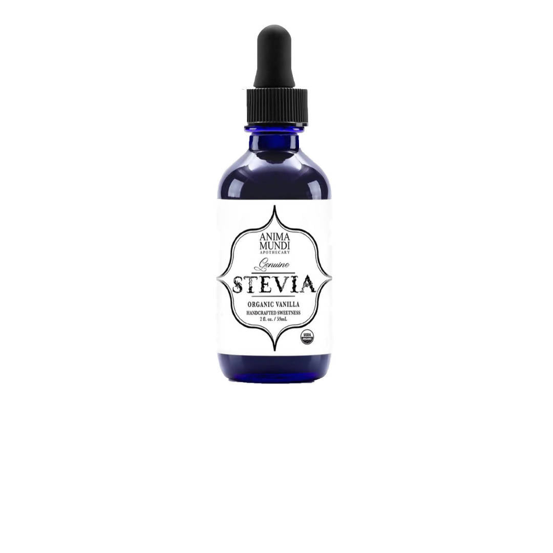 Stevia Leaf Sweetener Extrakt + Vanille Tropfer, Bio Wild – 4 Flaschen x 2 Unzen