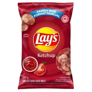 Lays Ketchup-Kartoffelchips Canada (ca. 12) – 235g