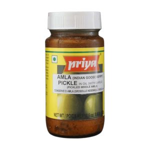 Priya Amla Pickle in Öl (mit Knoblauch)