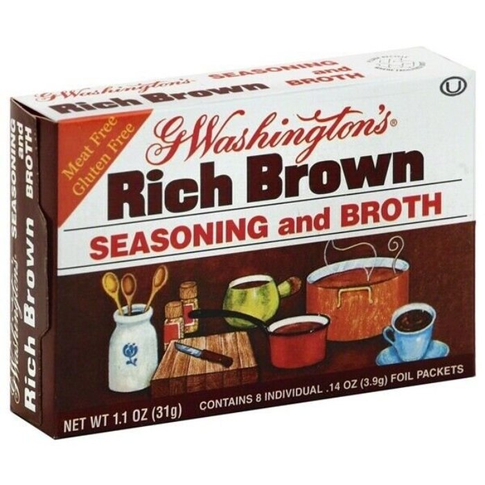 George Washington Broth Ssnng Braun Gf 1.1 Oz – Packung mit 24 Stück