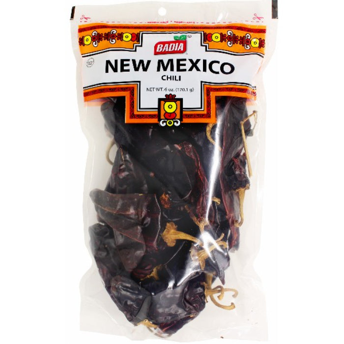 Badia Chili Pods New Mexico, 6 Unzen – Packung mit 12 Stück