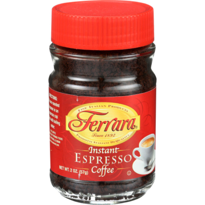 Ferrara – Instant Espresso, 2 oz – Packung mit 12 Stück