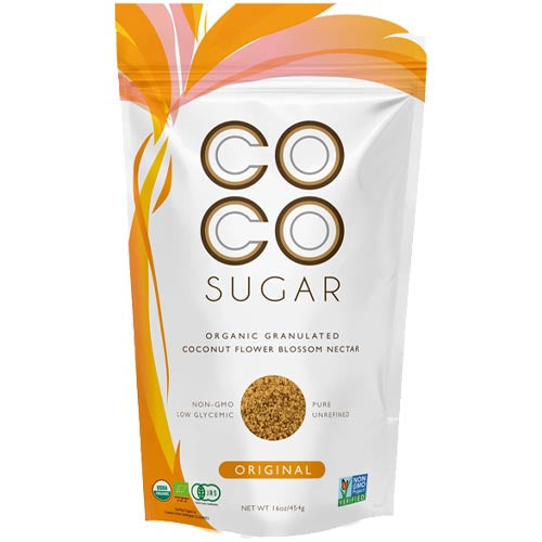 CoCo Zucker – Bio Granulat – Kokosblüten Nektar – Original – 1 LB