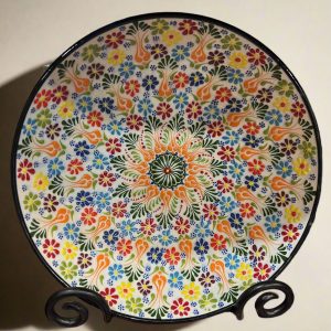 12′′ Runde geprägte Keramikschale