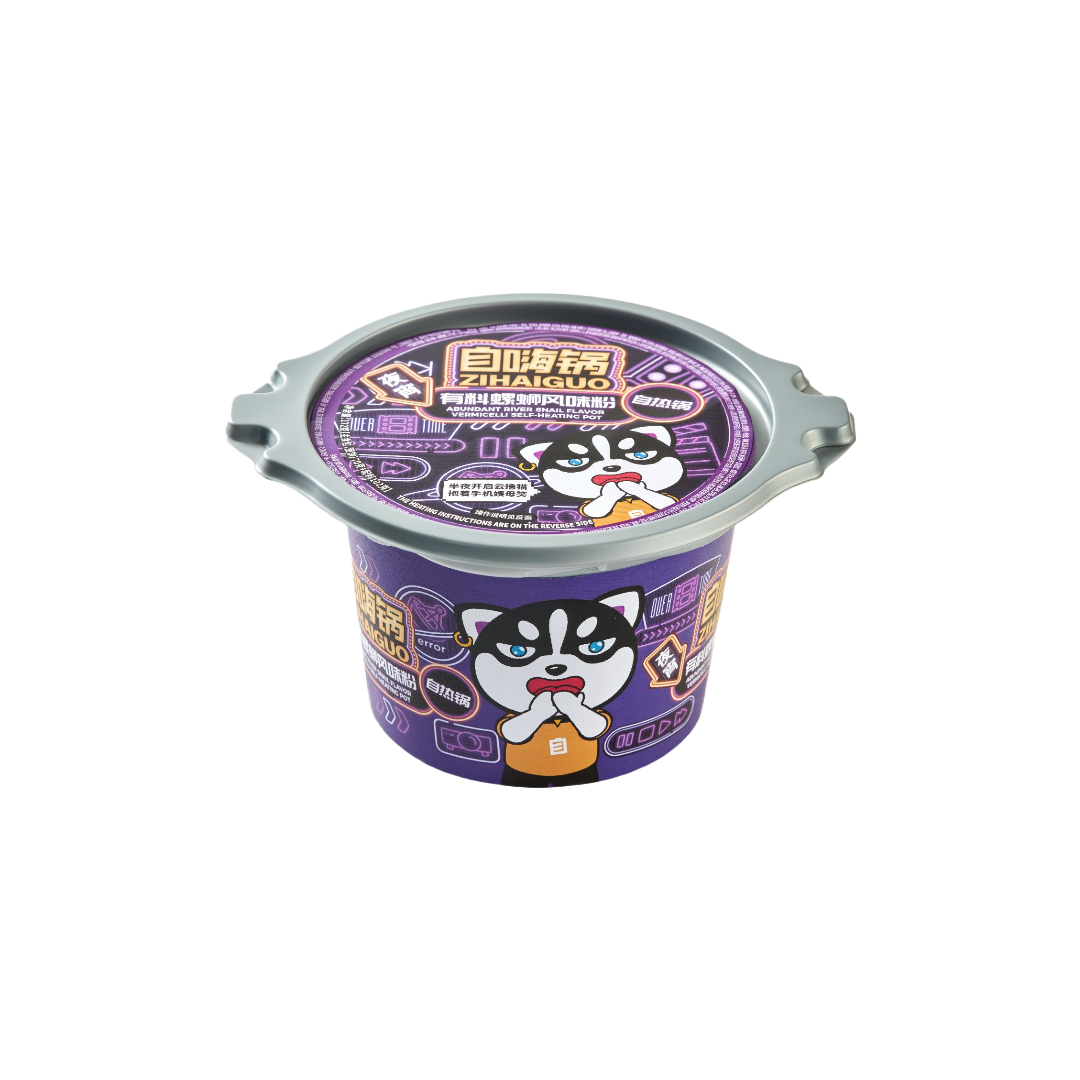 Zihaiguo Abudunt River Schnecken Vermicelli Selbstheizen Topf