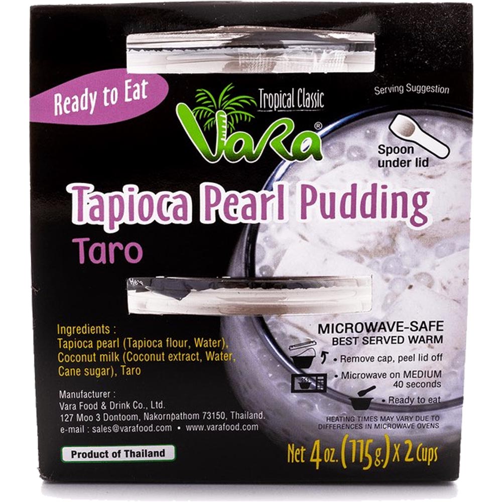 Vara – Tapioka-Perlenpudding – Taro – 2 Tassen – 4 OZ
