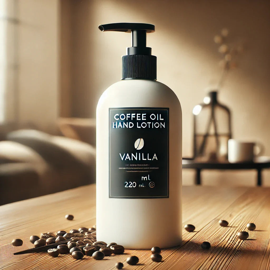 GroundUp Eco Venture Kaffee Vanille Hand Lotion, Upcycled Glas – 1 Glas (30ml)