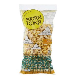 BjornQorn – Sun-Popped Mais, verschiedene Geschmacksrichtungen – 3oz