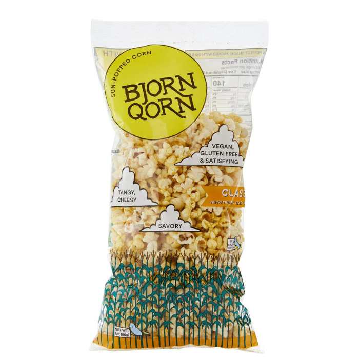 BjornQorn – Mais mit Sonnenblumen, 3oz – mehrere Aromen