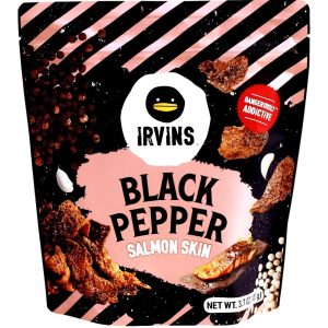 Irvins schwarzer Pfeffer – Lachshaut – 105 g