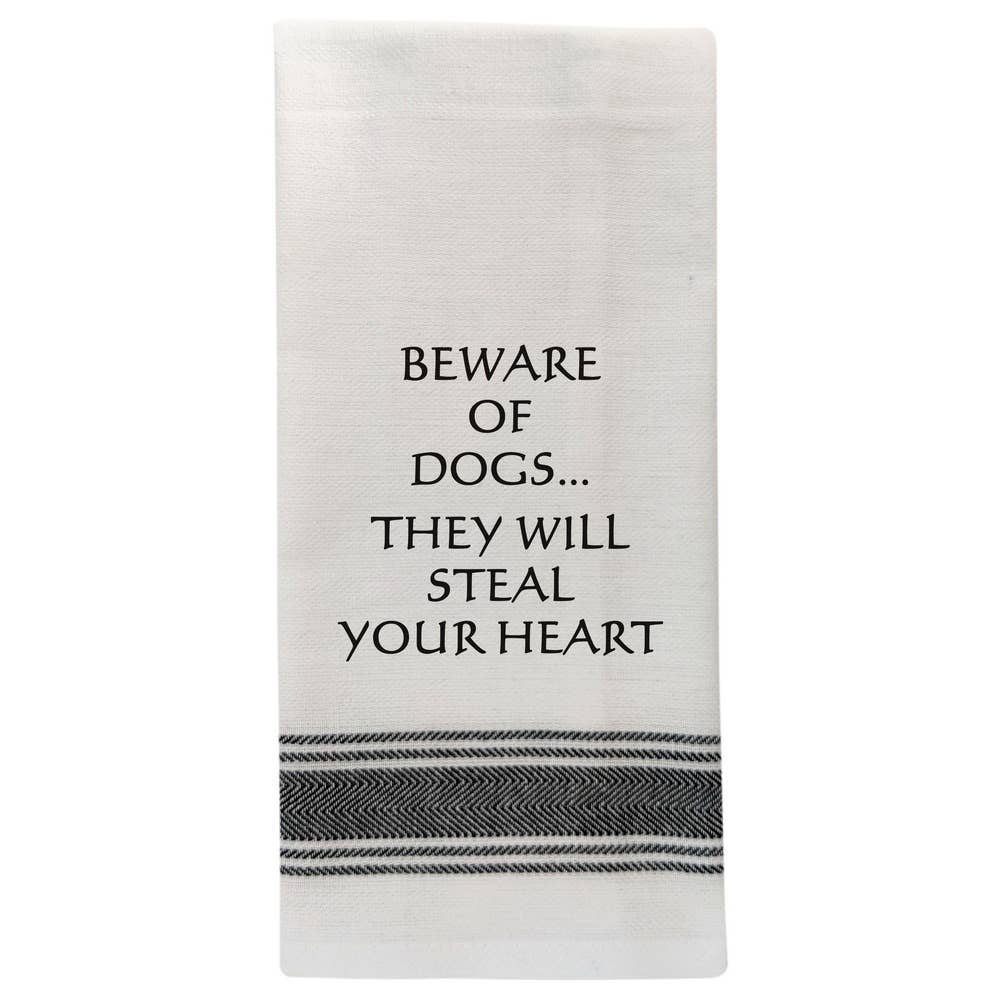 Wilde Hasen-Designs – bb-b-103 Vorsicht vor Hunden...