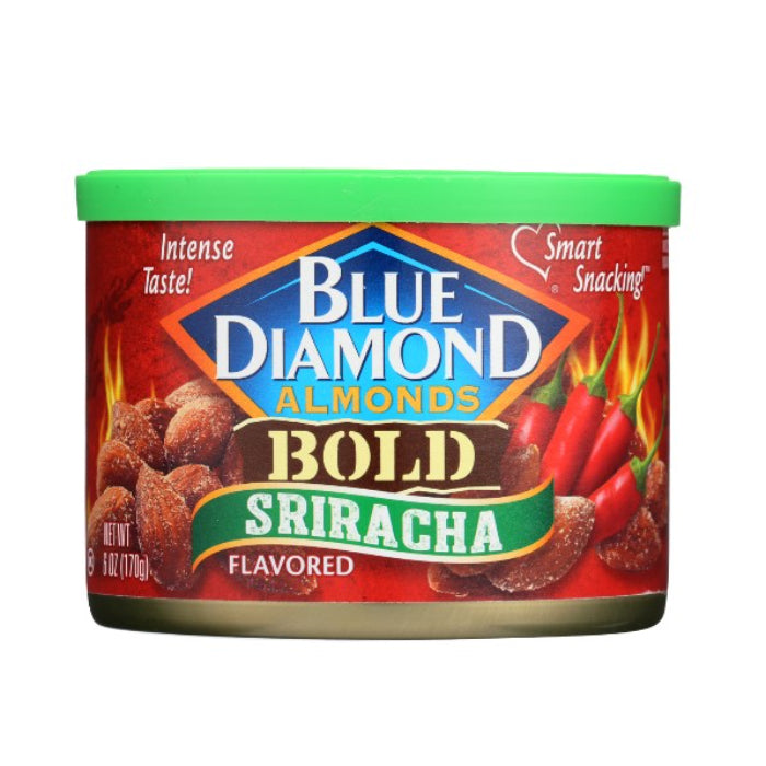 Blue Diamond Mandeln Sriracha Geschmack, 6 oz (Packung mit 12)