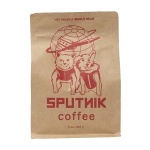 Sputnik Kaffee-Unternehmen – Kaffee ganze Bohne, 1 Beutel Packung mit 6
