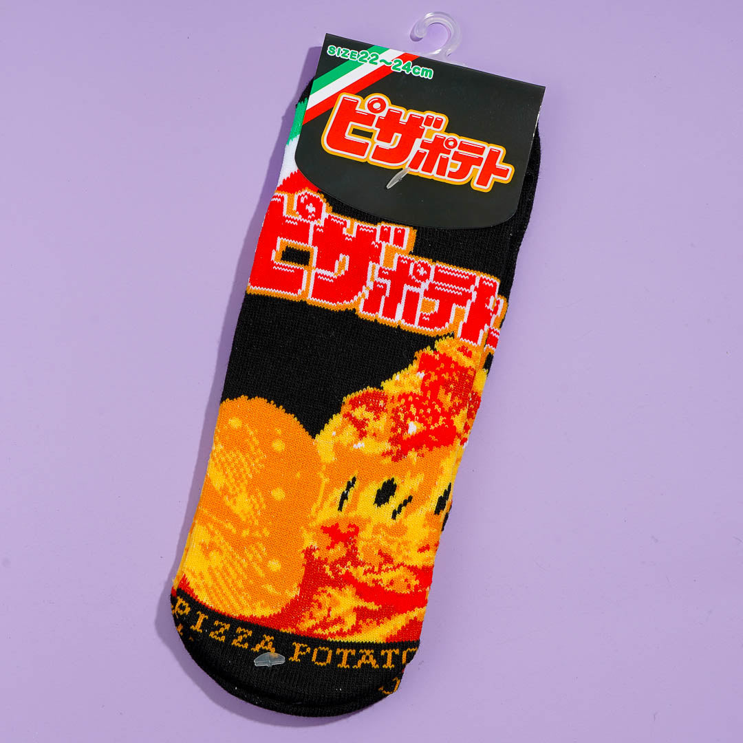Calbee Würzige Habanero Pizza Kartoffelchip Socken