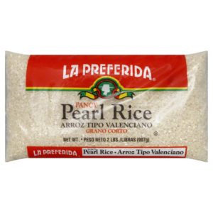 La Preferida – Pearl Reis-Polybag, 2 lb – Packung mit 12 Stück