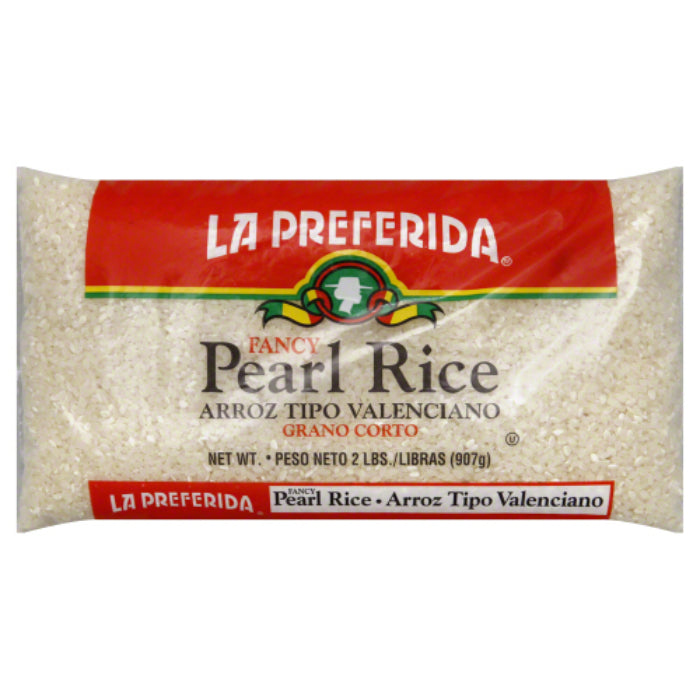 La Preferida Perle Reis Polybag, 2 Lb – Packung mit 12 Stück