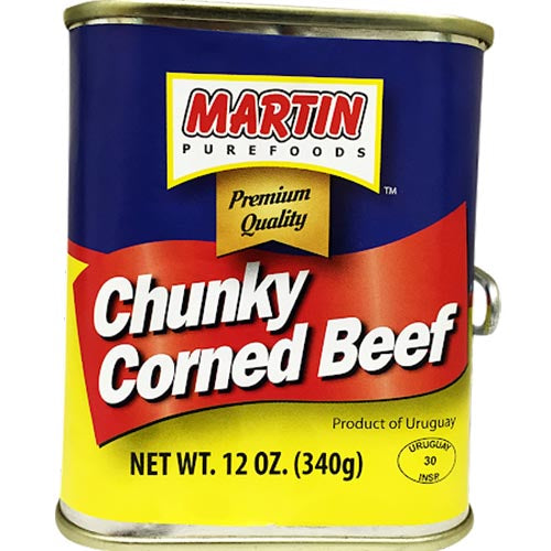 Martin Purefoods – grob Corned Rindfleisch (Premium Qualität) quadratisch- 12 OZ