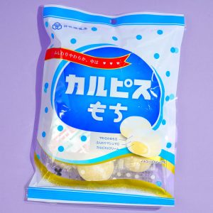 weiße Erinnerungen Calpis Mochi Süßigkeiten