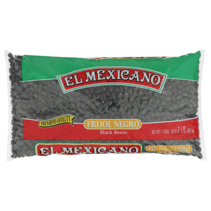 El Mexicano Schwarz Beans 32 Oz – Packung mit 12 Stück