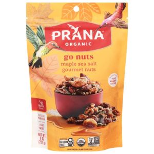 Prana Nuts Ahorn beschichtet 8 Unzen – Packung mit 6