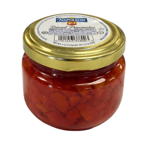 Pimientos, gewürfelt