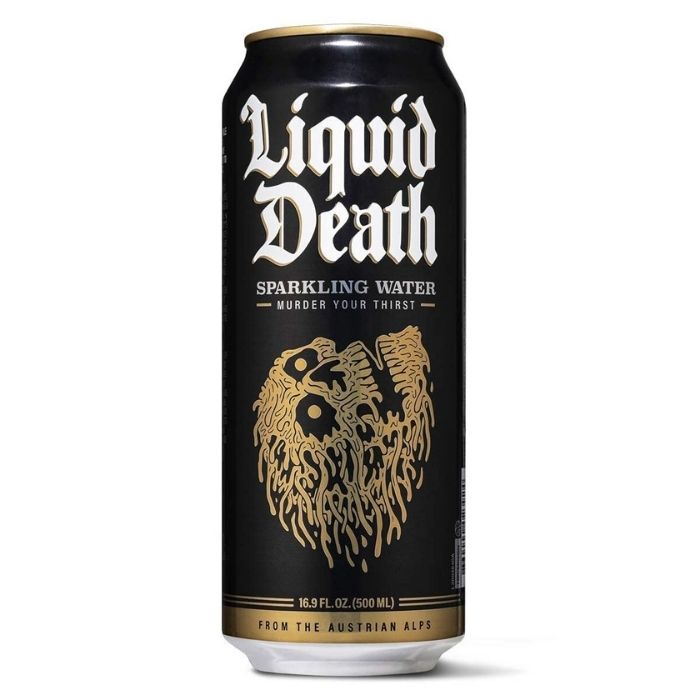 Liquid Death – Funkelndes Wasser, 16,9 oz