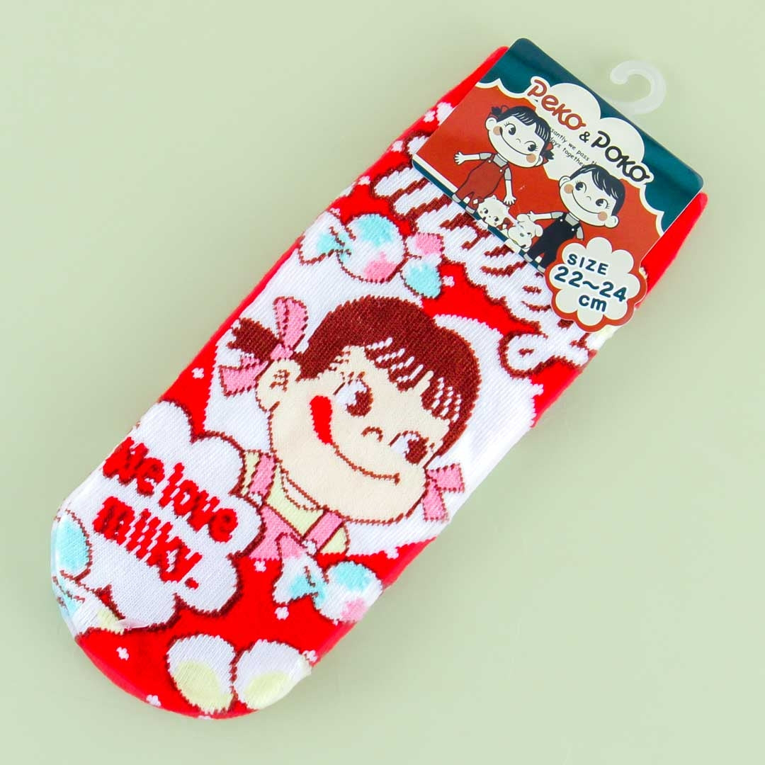 Milky Wir lieben Peko-Chan Socken