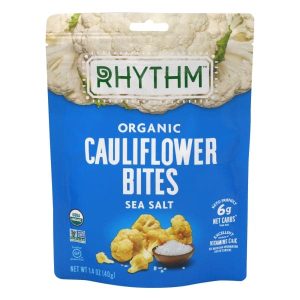 Rhythm Superozods Bio-Cauliower beißt Meersalz 1,4 Unzen Packung 8