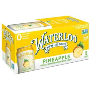 Waterloo Ananas Funkelndes Wasser – 8pk/12 Fl Oz – Packung mit 3