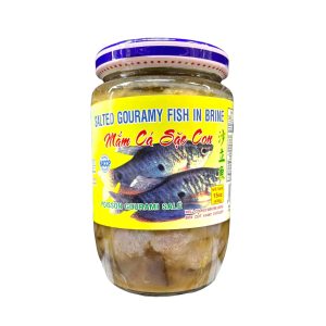 Vas Essen Gesalzene Gourami Fisch in Brine