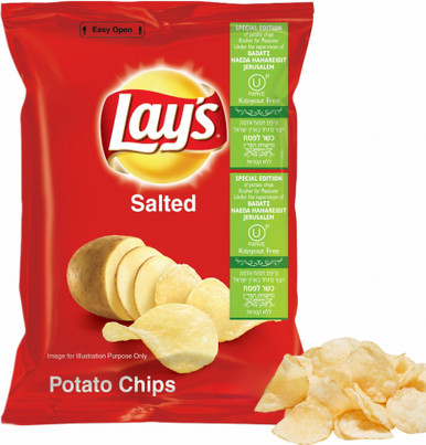Lay's Passah Kartoffelchips, Original, 7 oz