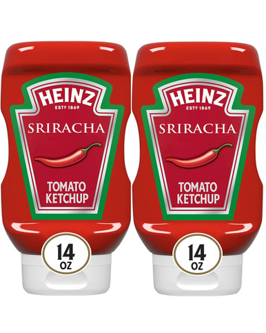 Heinz Sriracha Tomatenketchup, 14 oz (2 Stück)