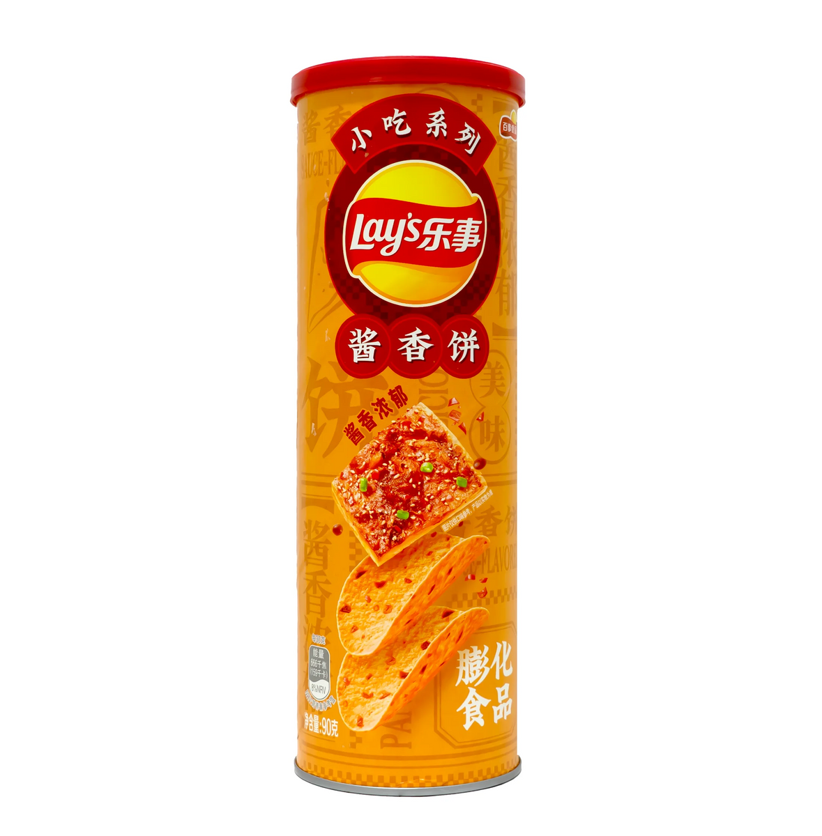Lay's Sauce aromatisierter Pfannkuchen 90g CHINA (Fall von 12)