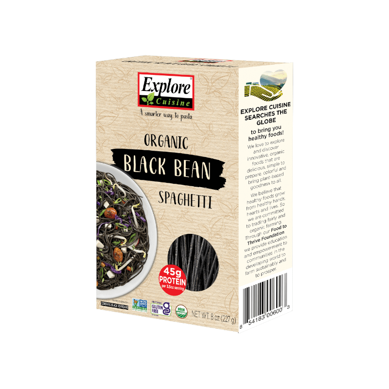 Explore Cuisine Bio Schwarzbohne Spaghetti