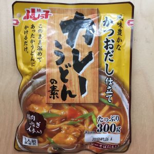 Fujikko, Curry Udon no Moto, Thick Curry Suppe für Nudel, Schweinefleisch-Version