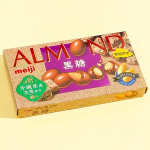 Meiji Mandelschokolade – brauner Zucker