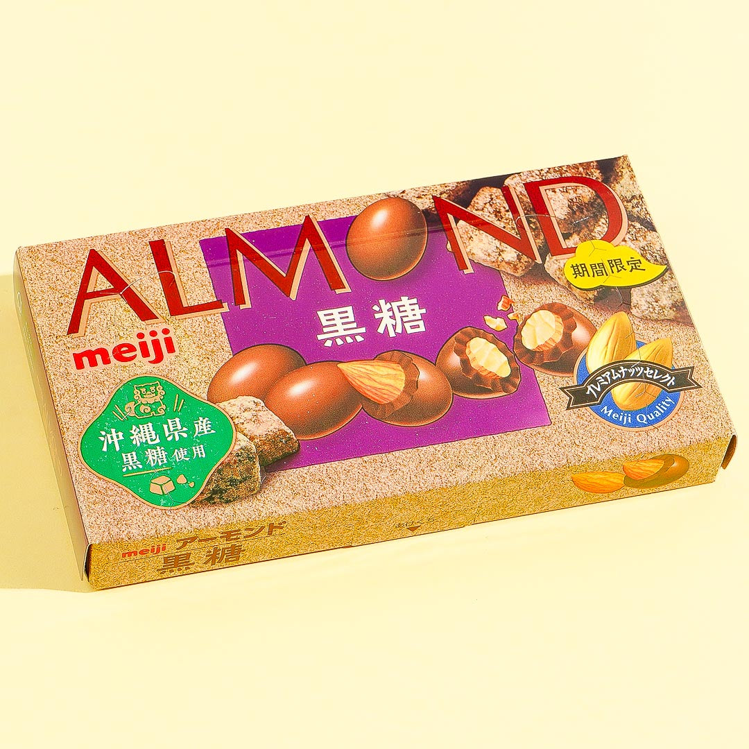 Meiji Mandelschokolade – brauner Zucker